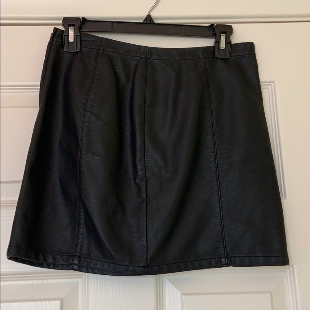 Forever 21 leather skirt